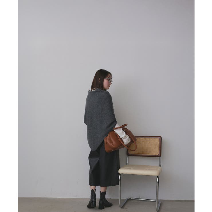 トライアングルニットストール | ad thie | 詳細画像14 