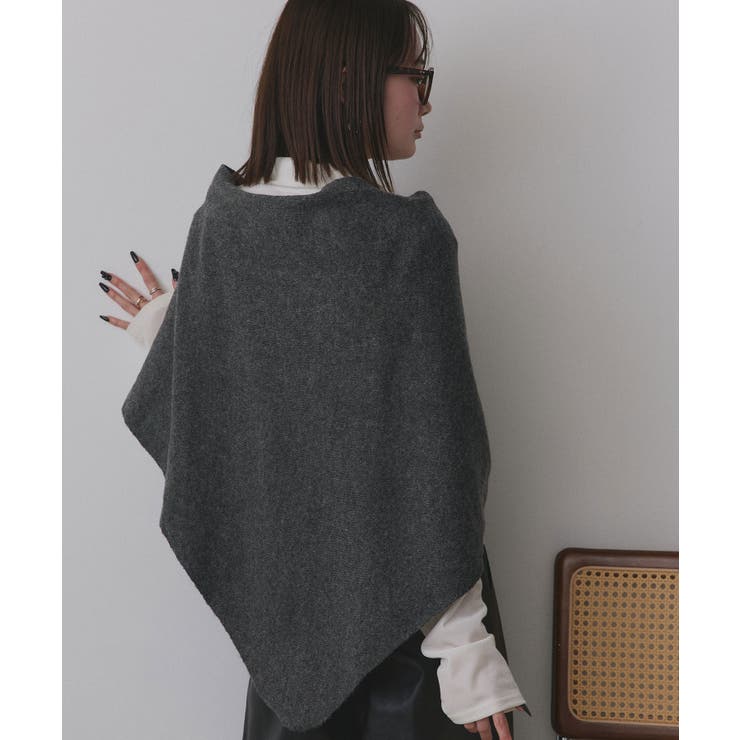 トライアングルニットストール | ad thie | 詳細画像20 