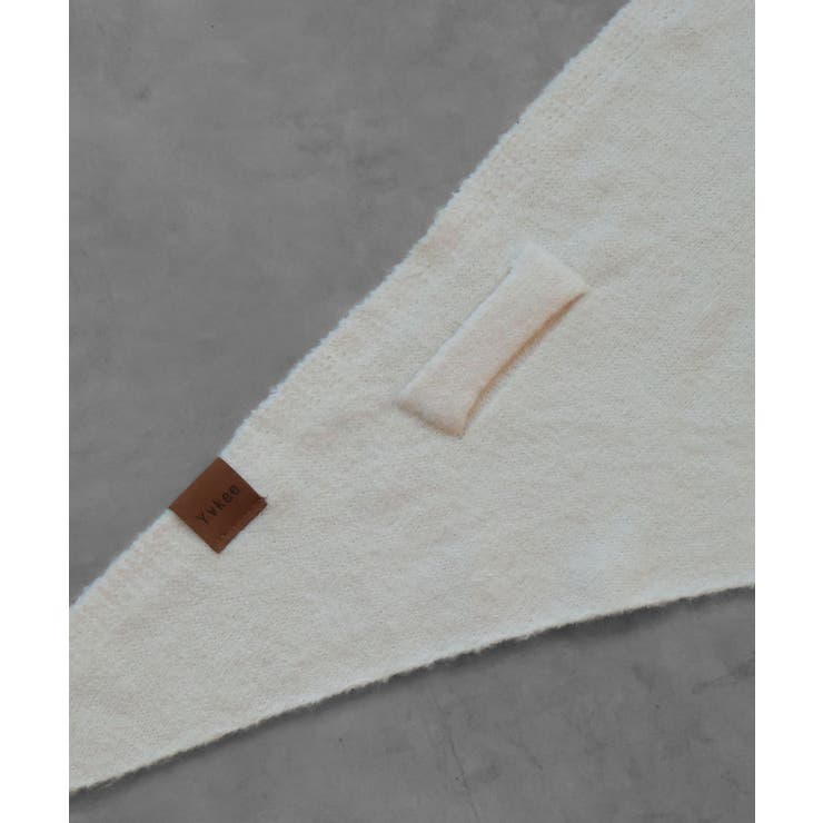 トライアングルニットストール | ad thie | 詳細画像31 