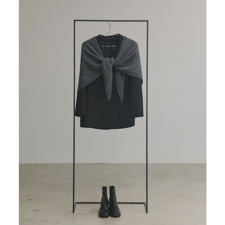 トライアングルニットストール | ad thie | 詳細画像33 