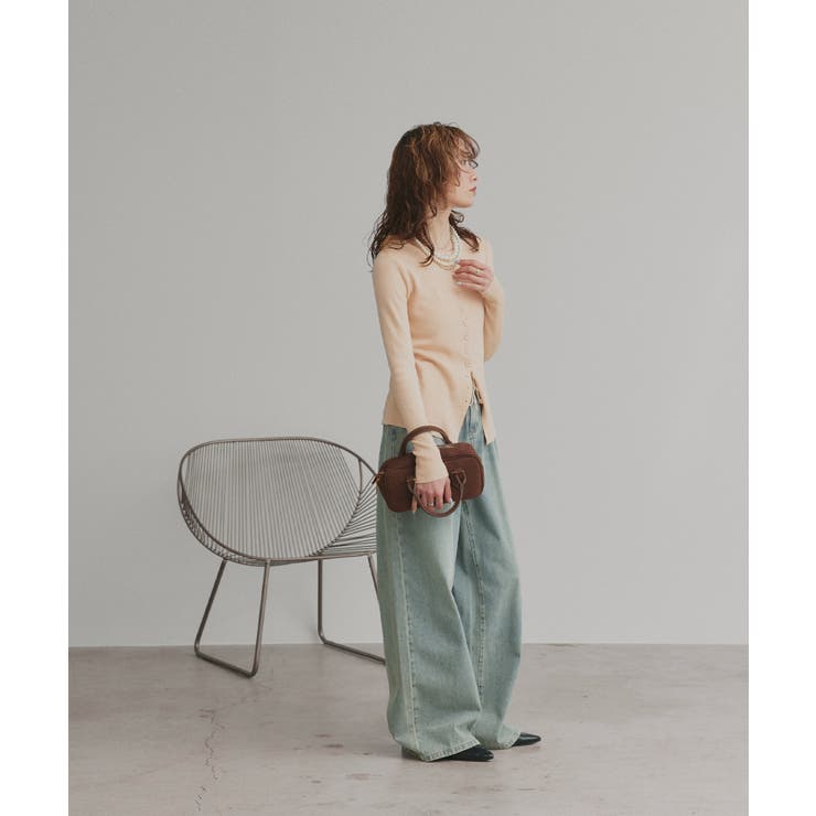 【2026SS新作】コンパクトリブニットカーディガン | ad thie | 詳細画像22 