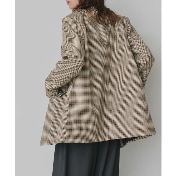 【2026SS新作】オーバーサイズダブルテーラードジャケット | ad thie | 詳細画像12 