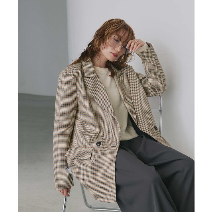 【2026SS新作】オーバーサイズダブルテーラードジャケット | ad thie | 詳細画像13 