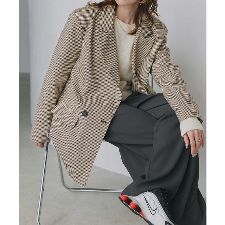 【2026SS新作】オーバーサイズダブルテーラードジャケット | ad thie | 詳細画像14 