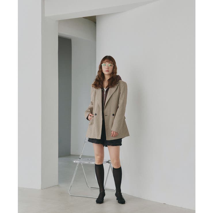 【2026SS新作】オーバーサイズダブルテーラードジャケット | ad thie | 詳細画像15 