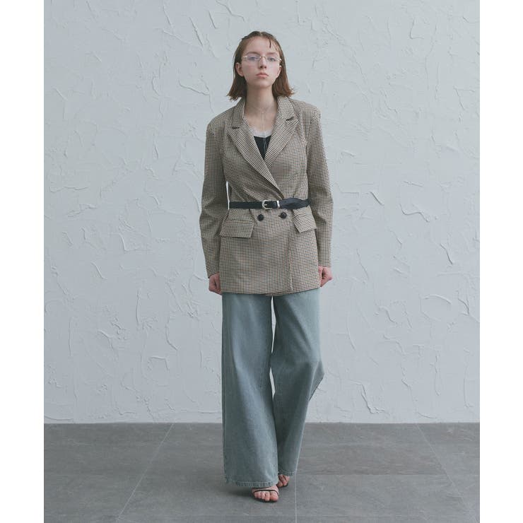 【2026SS新作】オーバーサイズダブルテーラードジャケット | ad thie | 詳細画像2 