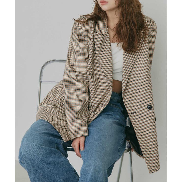 【2026SS新作】オーバーサイズダブルテーラードジャケット | ad thie | 詳細画像25 