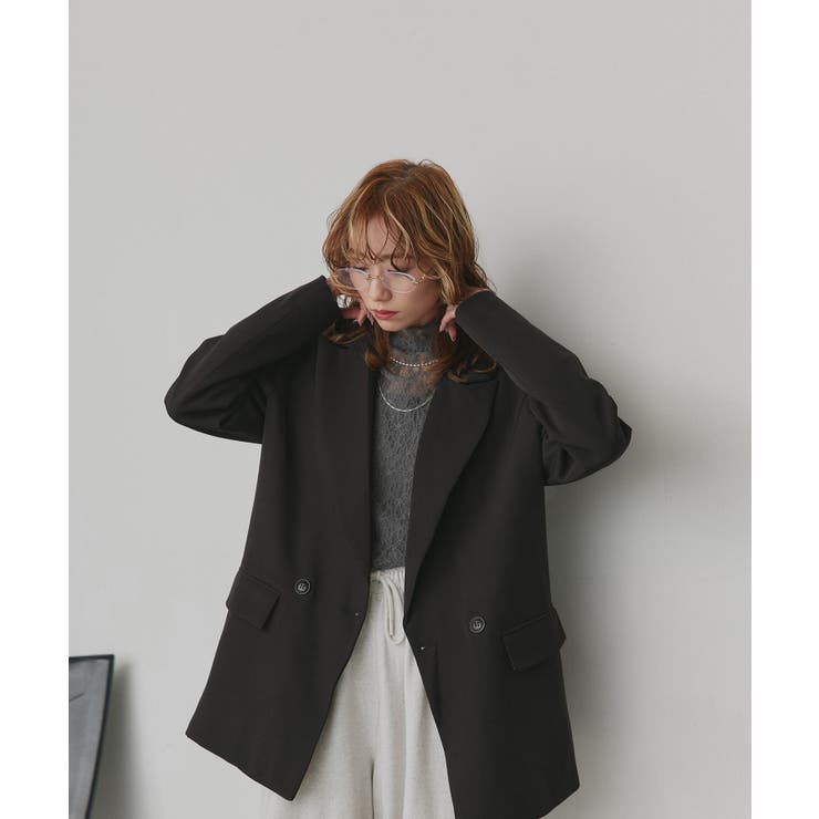 【2026SS新作】オーバーサイズダブルテーラードジャケット | ad thie | 詳細画像29 