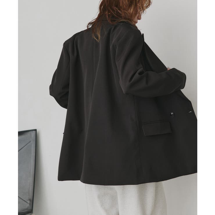 【2026SS新作】オーバーサイズダブルテーラードジャケット | ad thie | 詳細画像30 