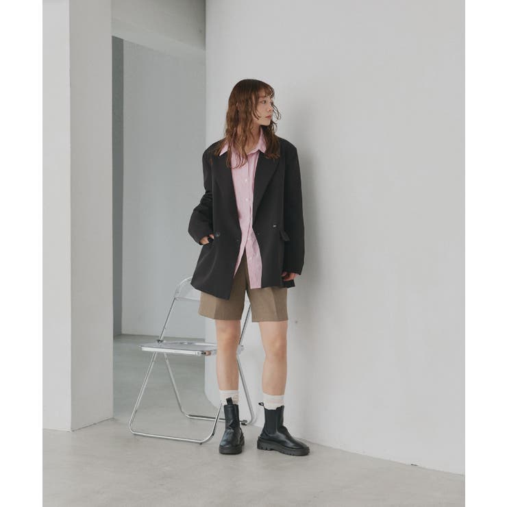 【2026SS新作】オーバーサイズダブルテーラードジャケット | ad thie | 詳細画像33 