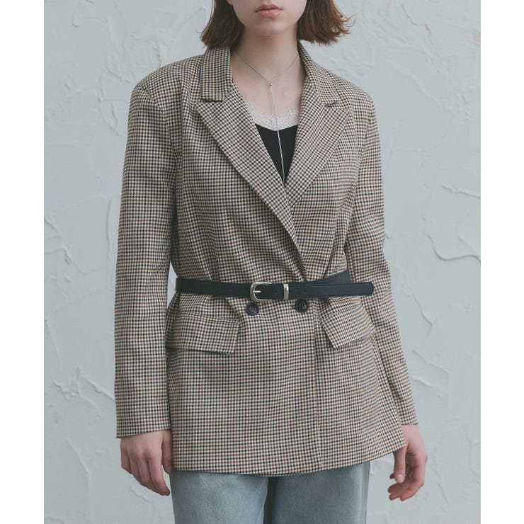 【2026SS新作】オーバーサイズダブルテーラードジャケット | ad thie | 詳細画像4 