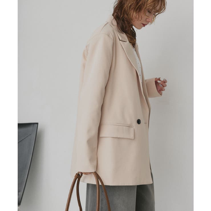 【2026SS新作】オーバーサイズダブルテーラードジャケット | ad thie | 詳細画像40 