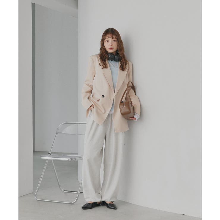 【2026SS新作】オーバーサイズダブルテーラードジャケット | ad thie | 詳細画像42 