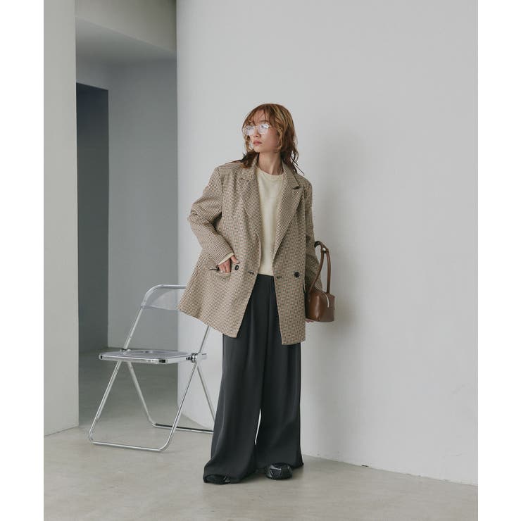 【2026SS新作】オーバーサイズダブルテーラードジャケット | ad thie | 詳細画像9 