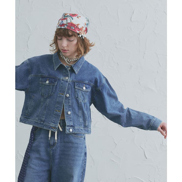 【2026SS新作】シルクタッチ花柄大判スカーフ | ad thie | 詳細画像4 