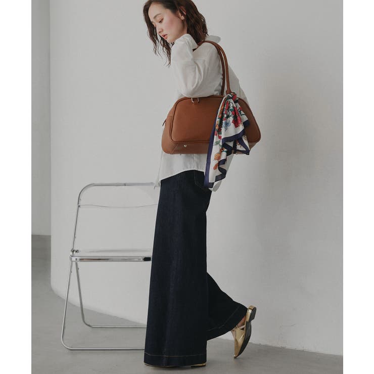 【2026SS新作】シルクタッチ花柄大判スカーフ | ad thie | 詳細画像9 