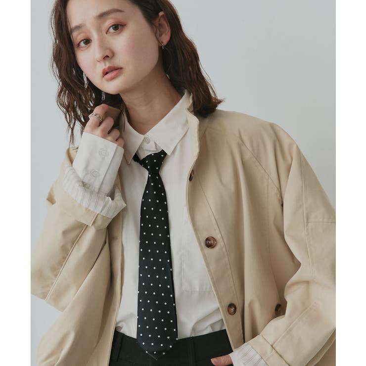 【2026SS新作】ワンタッチドットネクタイ | ad thie | 詳細画像10 