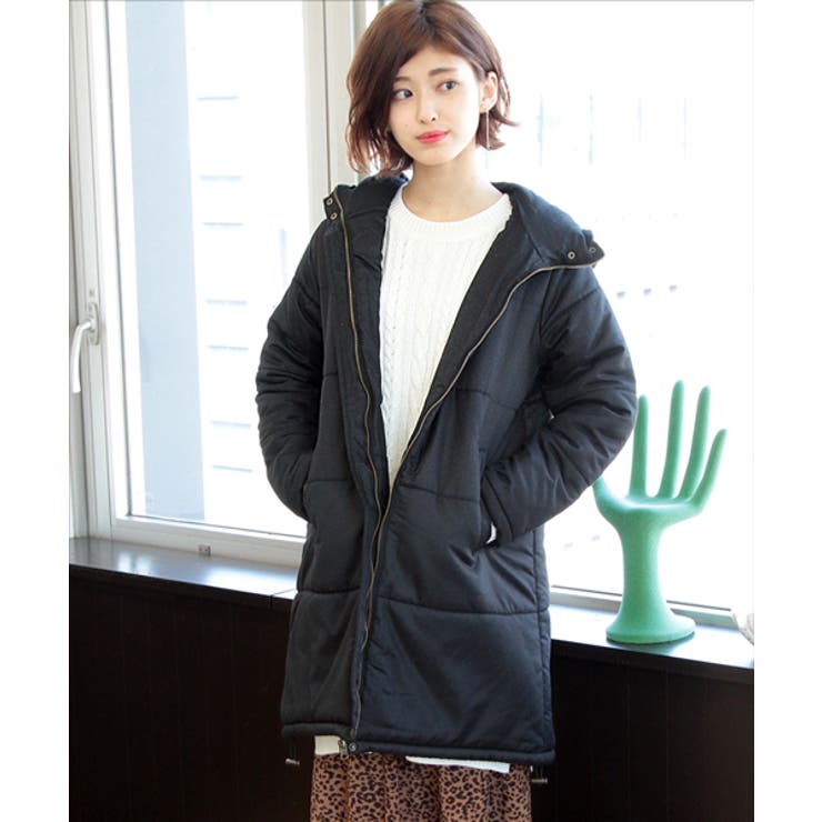 フード付きエコダウンロングコート 夏 秋 品番 Adew Ad Thie アドティエ のレディース ファッション通販 Shoplist ショップリスト