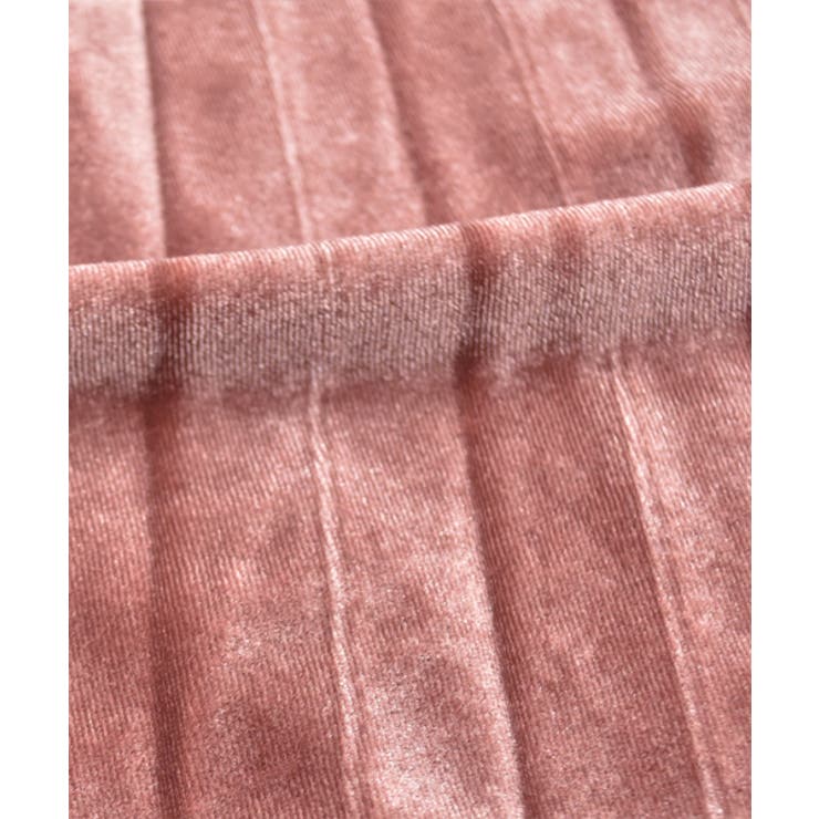 ミモレ丈ベロアプリーツスカート | ad thie | 詳細画像32 