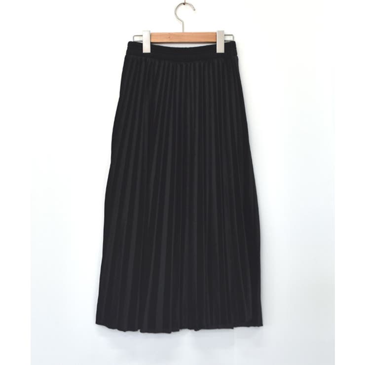 ミモレ丈ベロアプリーツスカート | ad thie | 詳細画像37 