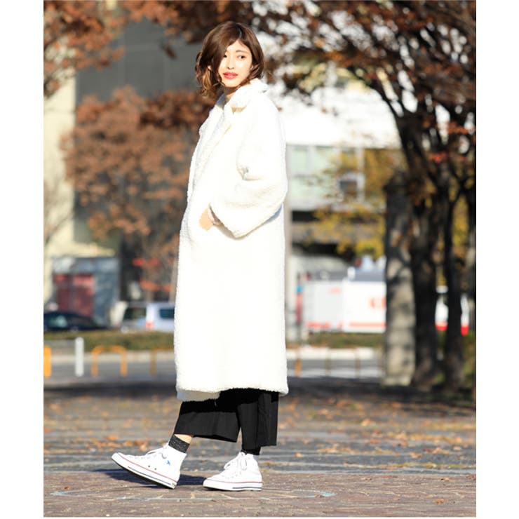 もこもこロングコート 春 夏 品番 Adew Ad Thie アドティエ のレディースファッション通販 Shoplist ショップリスト