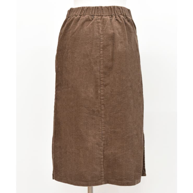 サイドスリット入りコーデュロイタイトスカート | ad thie | 詳細画像40 