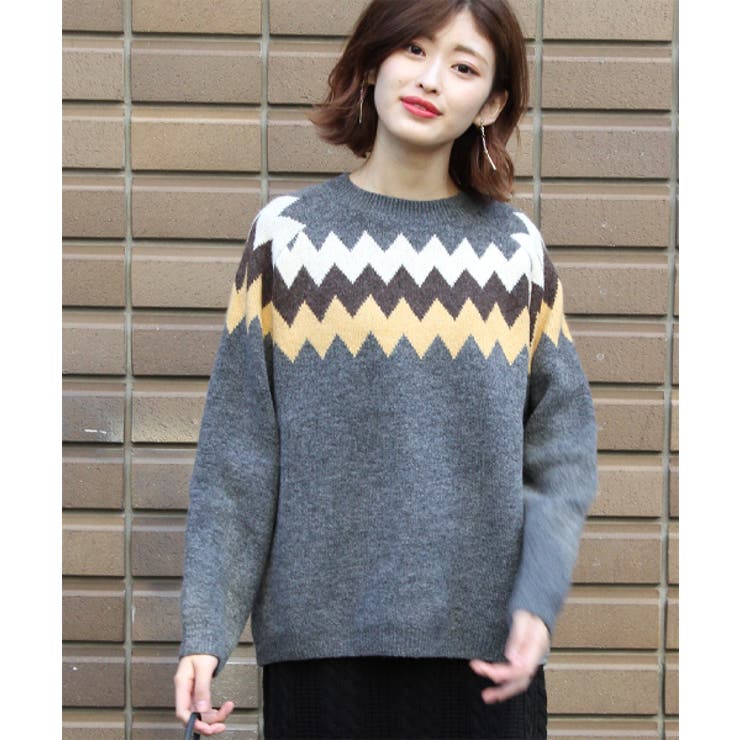 ソロイスト 21AW ノルディック柄ケープニット 　タグ付き ソロイスト 21AW ノルディック柄ケープニット タグ付き - メルカリ