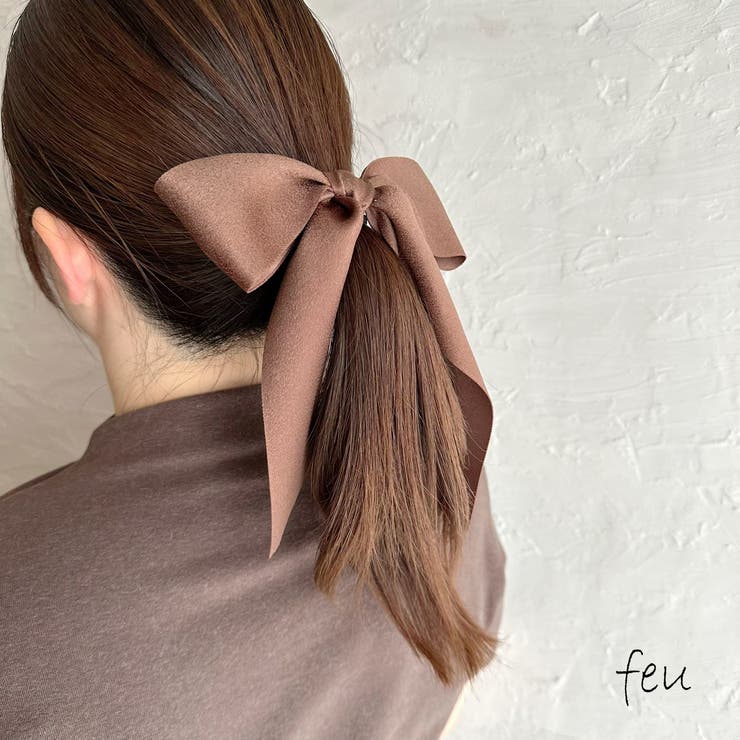 プルミエリボンエアゴム ヘアゴム ボリューム | feu | 詳細画像1 