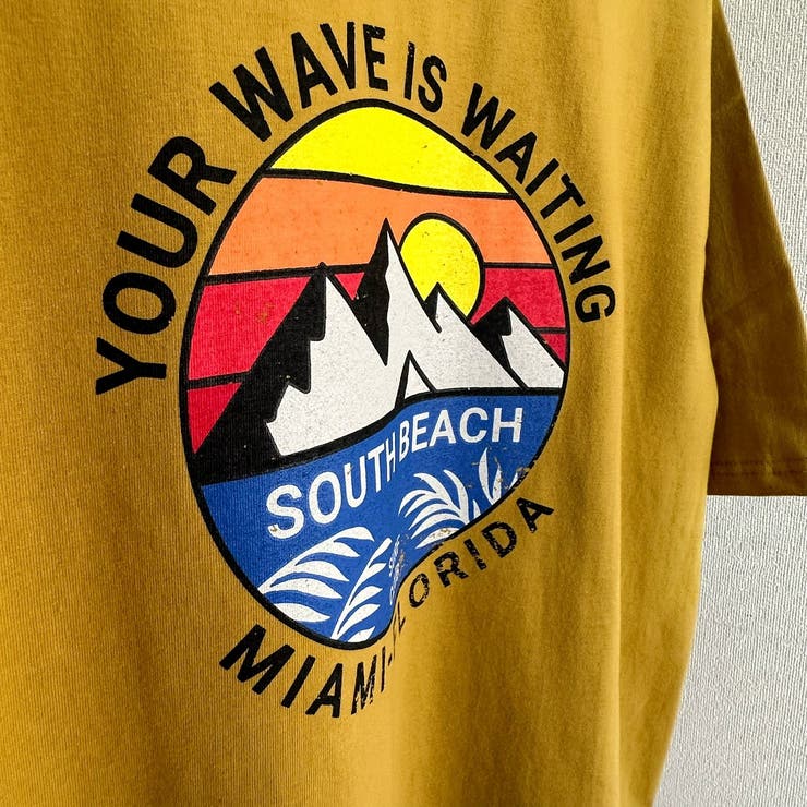 サンセットバックプリントTシャツ トレンド ビックサイズ | feu | 詳細画像11 