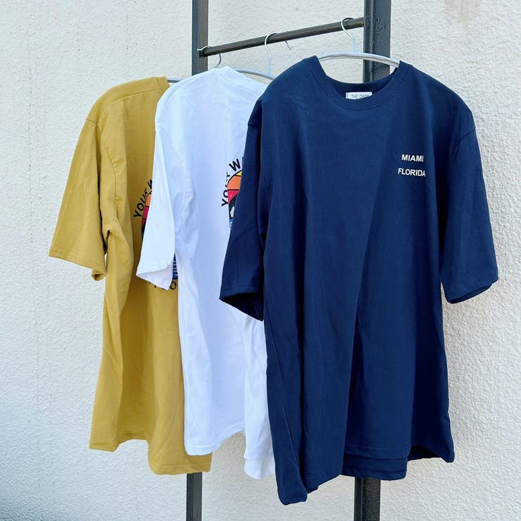サンセットバックプリントTシャツ トレンド ビックサイズ | feu | 詳細画像3 