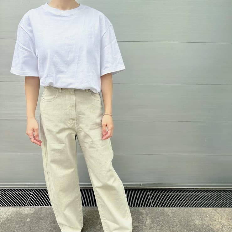 プレーンシンプルTシャツ 無地ビックサイズ 韓国ファッション | feu | 詳細画像14 