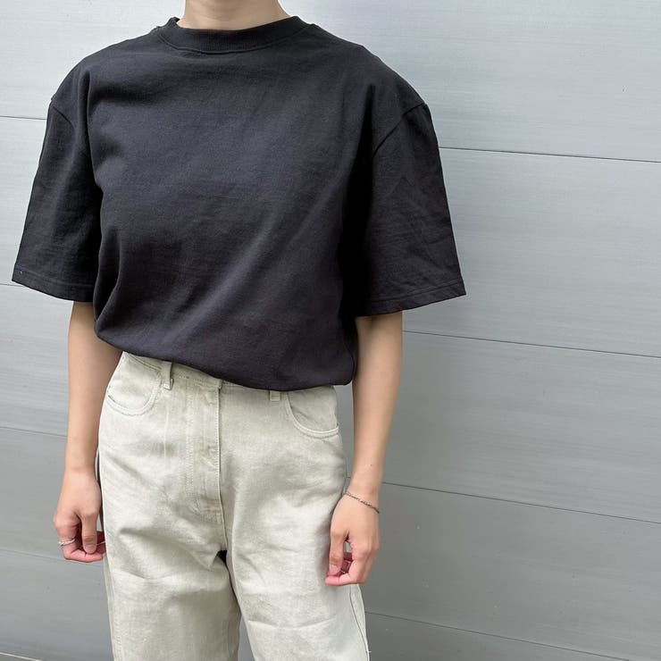 プレーンシンプルTシャツ 無地ビックサイズ 韓国ファッション | feu | 詳細画像16 