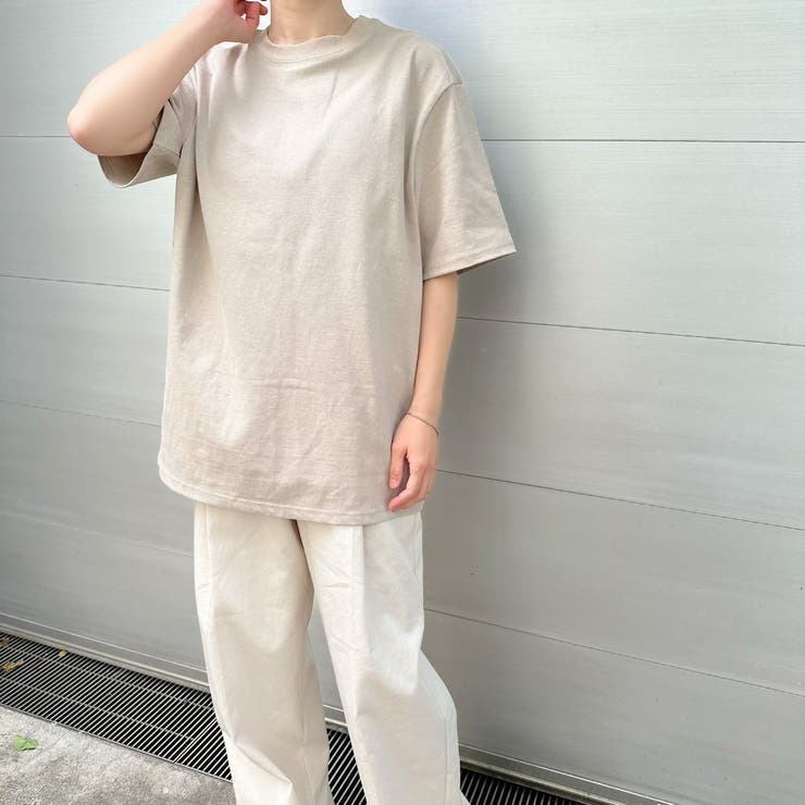 プレーンシンプルTシャツ 無地ビックサイズ 韓国ファッション | feu | 詳細画像5 