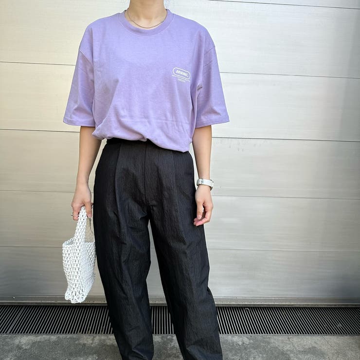 バックプリントロゴビックTシャツ バックプリント ビックサイズ | feu | 詳細画像12 