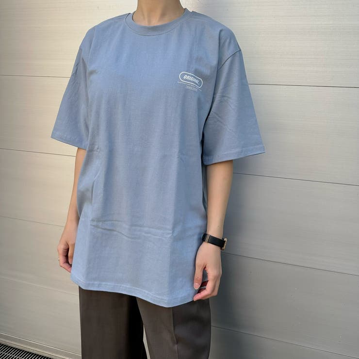 バックプリントロゴビックTシャツ バックプリント ビックサイズ | feu | 詳細画像14 