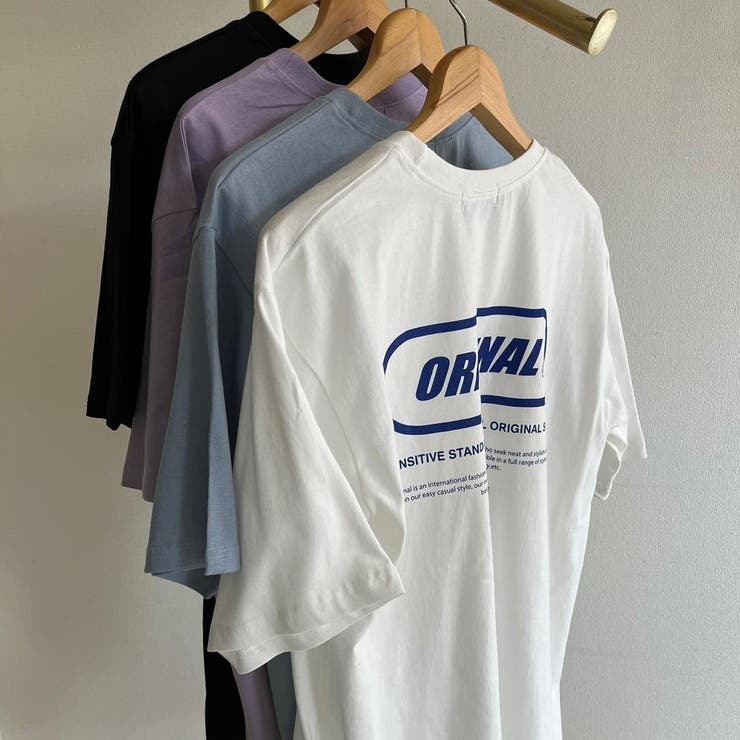 バックプリントロゴビックTシャツ バックプリント ビックサイズ | feu | 詳細画像3 