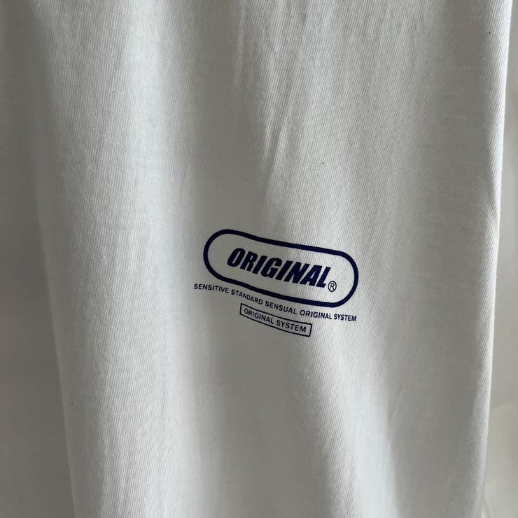 バックプリントロゴビックTシャツ バックプリント ビックサイズ | feu | 詳細画像8 