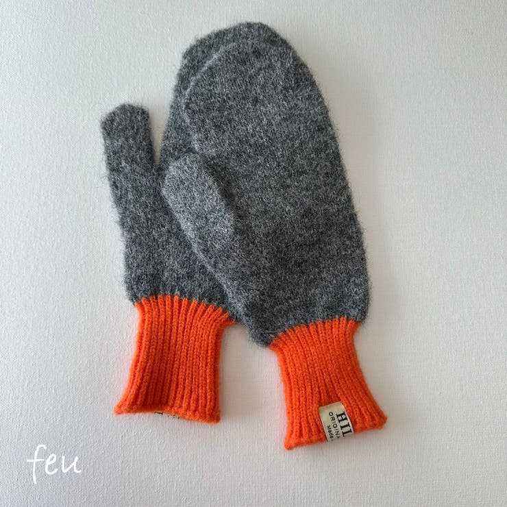 グレー | 手袋 グローブ カラフル | feu