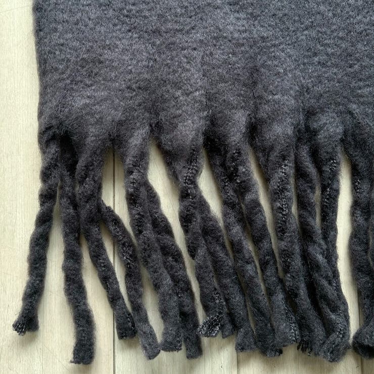 ボリュームマフラー 無地 厚手 | feu | 詳細画像10 