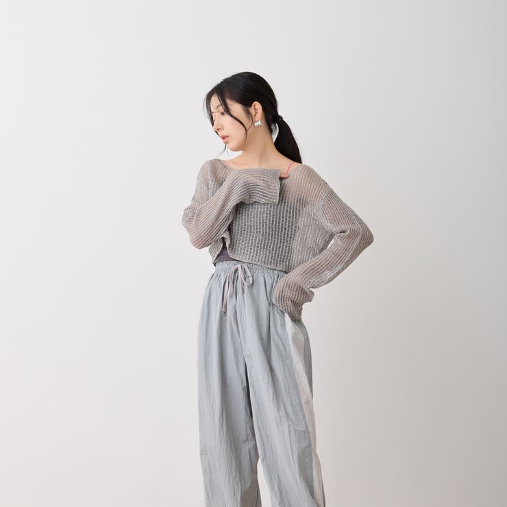 カップ付きキャミソール ブラトップ 見せブラ | feu | 詳細画像19 