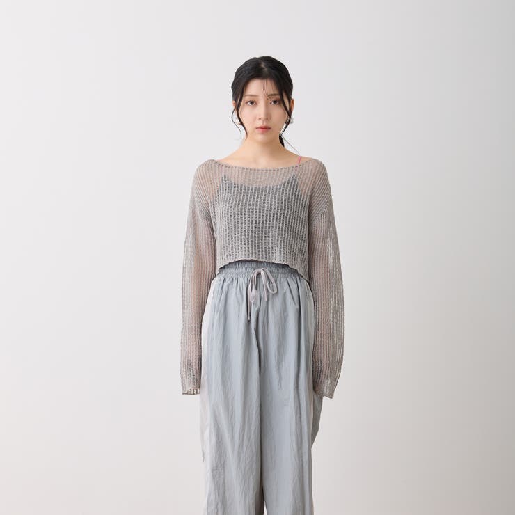 カップ付きキャミソール ブラトップ 見せブラ[品番：FEUW0002274