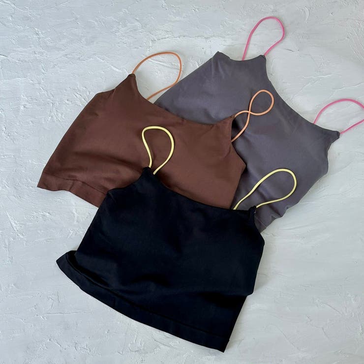 カップ付きキャミソール ブラトップ 見せブラ | feu | 詳細画像4 