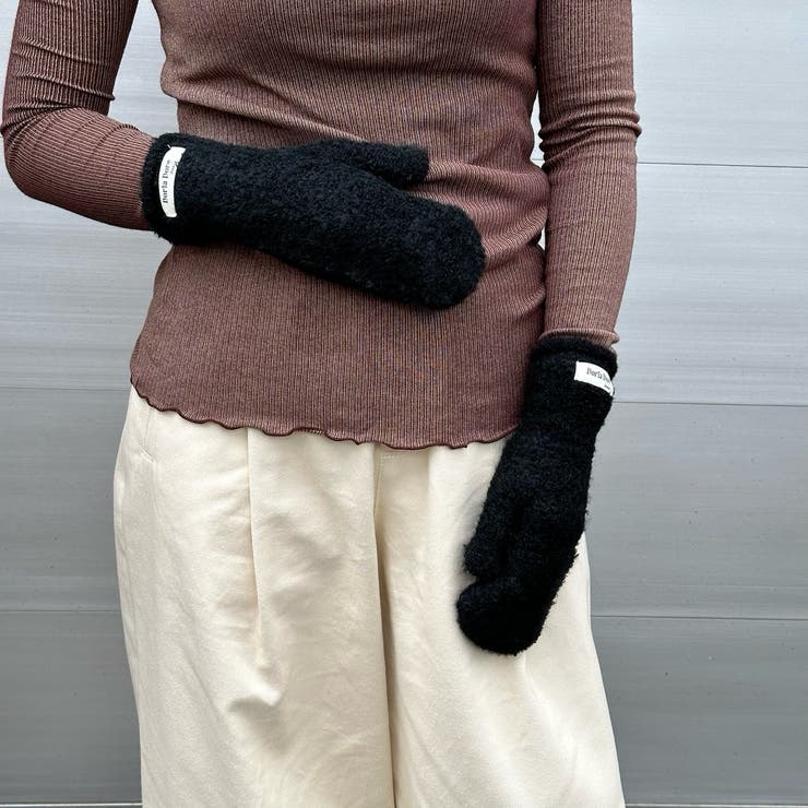 ミトン手袋 ウォーム感 フィット | feu | 詳細画像17