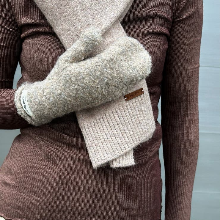 ミトン手袋 ウォーム感 フィット | feu | 詳細画像4