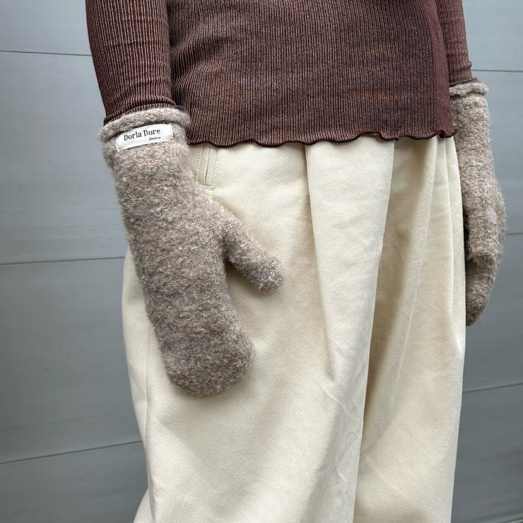 ミトン手袋 ウォーム感 フィット | feu | 詳細画像9