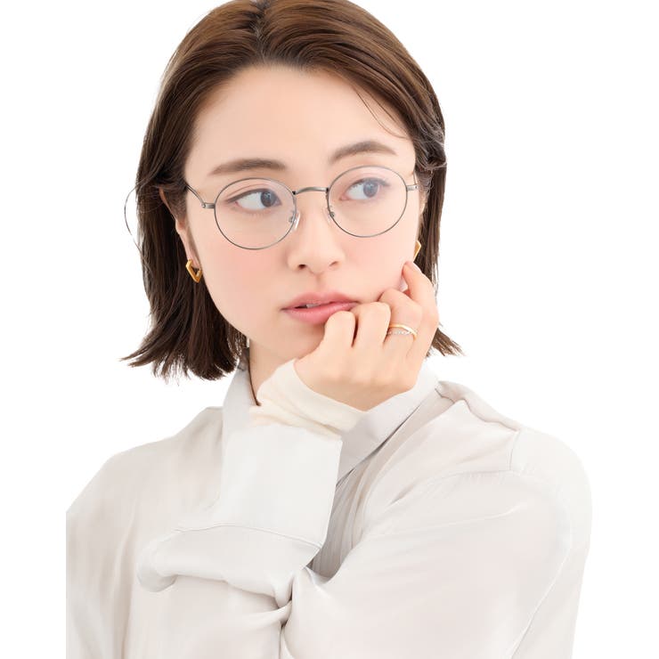 メタルフレームサングラス 99％UVカット ボストン型 | feu | 詳細画像13 