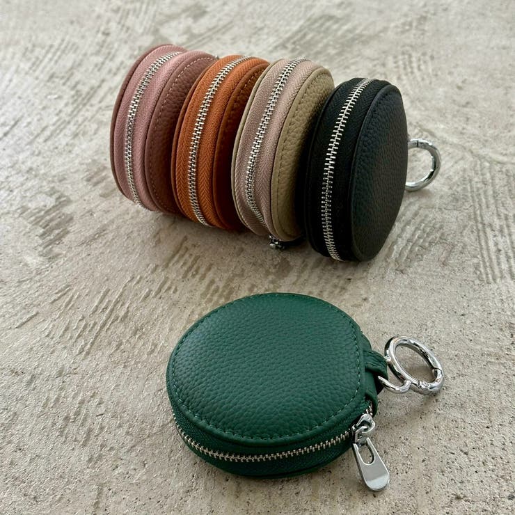 本革キーケース ミラー付きポーチ キーチャーム | feu | 詳細画像14 