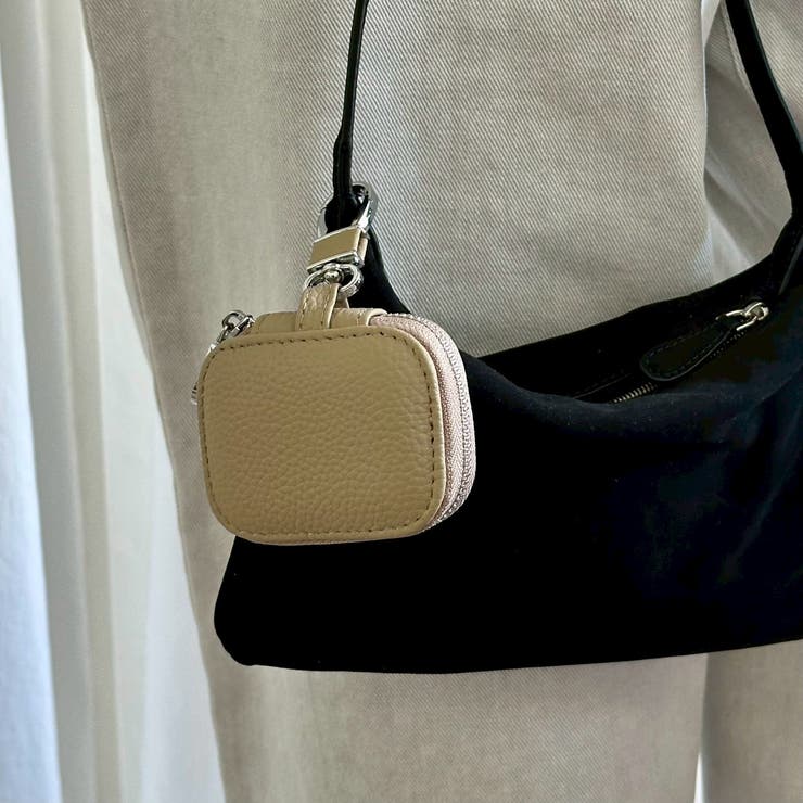 本革キーケース キーチャーム ポーチ | feu | 詳細画像10 