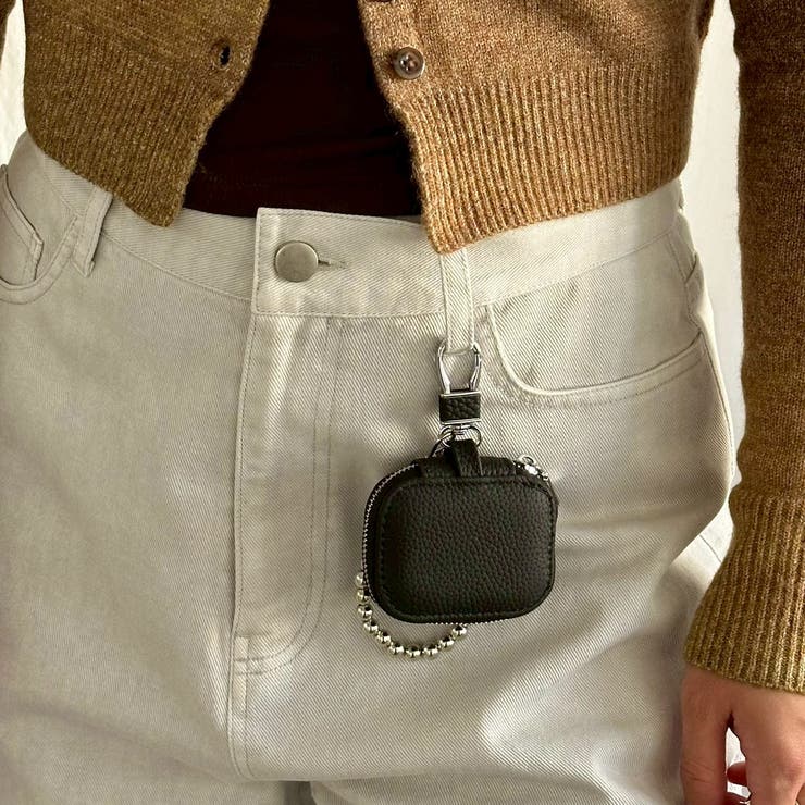 本革キーケース キーチャーム ポーチ | feu | 詳細画像12 