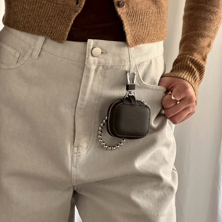 本革キーケース キーチャーム ポーチ | feu | 詳細画像13 